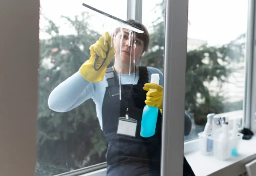 Nettoyage de vitres intérieures et extérieures à Tavers